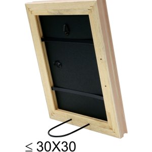 S46LF3 Rám na obraz v béžové barvě v rustikálním stylu 13x18 cm