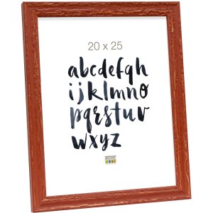 S46MF3 Hnědý dřevěný rám v...