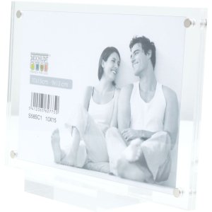 Deknudt S58SC1 Průhledný magnetický rámeček se stojanem 20x20 cm