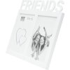 S68NK1 Bílý rámeček na 2 fotografie - FRIENDS 10x15 cm