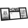 S68NK2 Černý rámeček na 3 fotografie - HOME 10x15 cm