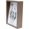 S68QK9 Taupe Blokový rám se šikmými zády 15x20 cm