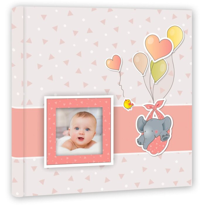 ZEP baby album Pierre pink 200 fotografií 13x19 cm