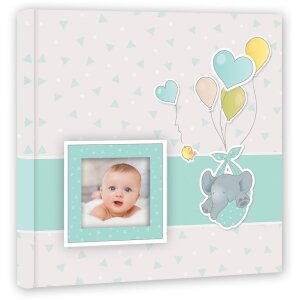 ZEP baby album Pierre modré 24x24 cm 40...