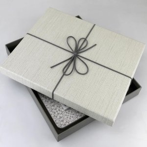 Firenze box bílý 24x29x4 cm
