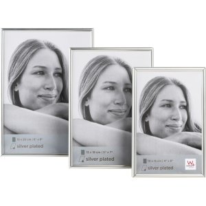 Fotorámeček Chloe 10x15 cm matný stříbrný