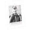 Tyčová kovová mřížka s klipem na 1 fotografii bílá 13x18 cm