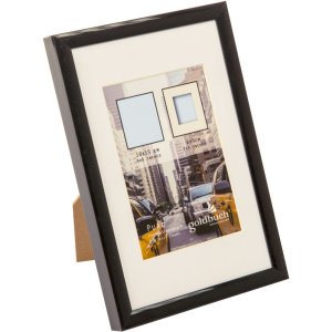Plastový rám Puro 10x15 cm černý