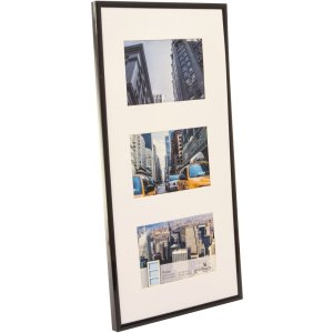 Galerijní rám Puro 3 fotografie 10x15 cm černý