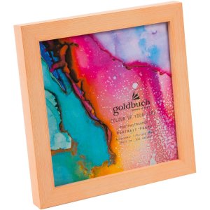 Rámeček na obraz Vybarvi si život 15x15 cm oranžový