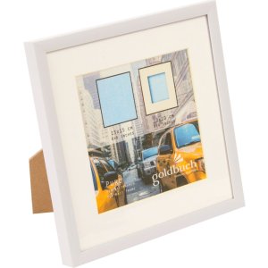 Plastový rám Puro 15x15 cm bílý