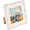Plastový rám Puro 15x15 cm bílý