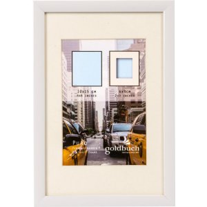 Plastový rám Puro 10x15 cm bílý