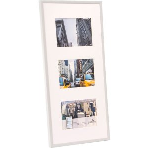 Goldbuch galerijní rám Puro 3 fotografie 10x15 cm bílý