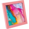 Rámeček na obraz Colour up your life 15x15 cm růžový