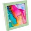Rámeček na obraz Vybarvi si život 15x15 cm zelený