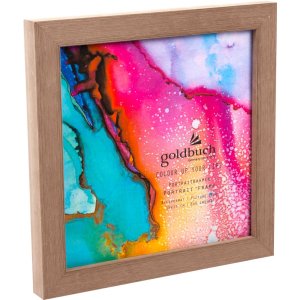 Rámeček na obraz Vybarvi si život 15x15 cm bronzový