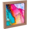 Rámeček na obraz Vybarvi si život 15x15 cm bronzový