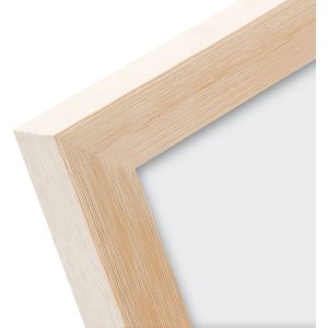Rámeček na obraz Vybarvi si život 15x15 cm přírodní