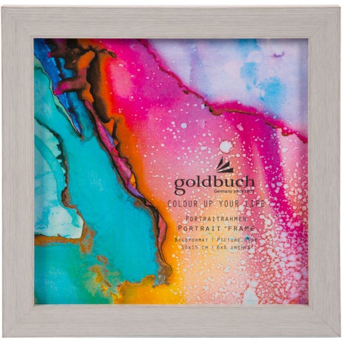 Rámeček na obraz Colour up your life 15x15 cm světle šedý