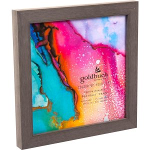 Rámeček na obraz Colour up your life 15x15 cm tmavě šedý
