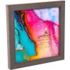 Rámeček na obraz Colour up your life 15x15 cm tmavě šedý