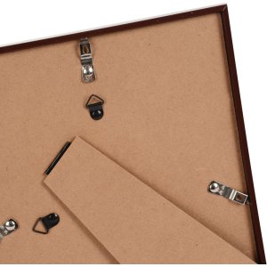 Plastový rám Puro 18x24 cm hnědý