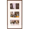 Galerijní rám Puro 3 fotografie 10x15 cm hnědý
