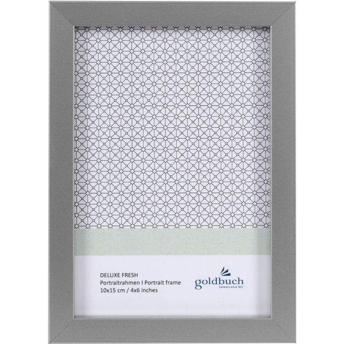 Fotorámeček Deluxe 10x15 cm stříbrný