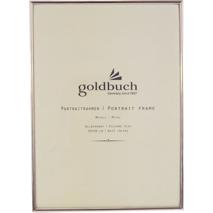 Kovový fotorámeček Goldbuch Fine 20x30 cm stříbrný