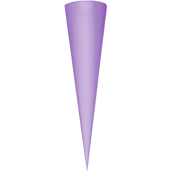 Školní kužel prázdný 70 cm fialový