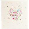 Svatební album Goldbuch Flowers in the Heart 30x31 cm 60 bílých stran