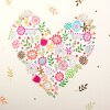 Svatební album Goldbuch Flowers in the Heart 30x31 cm 60 bílých stran
