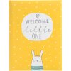Goldbuch dětský deník Welcome little one žlutý 21x28 cm 44 ilustrovaných stran
