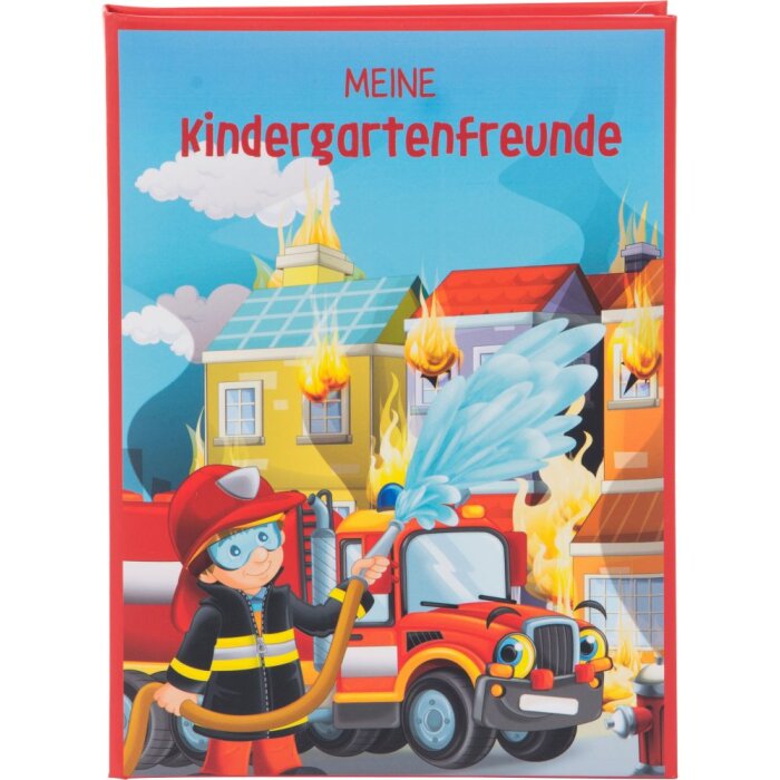 Goldbuch přátelé kniha hasiči přátelé 15x21 cm mateřská škola 88 stran