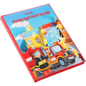 Goldbuch přátelé kniha hasiči přátelé 15x21 cm mateřská škola 88 stran