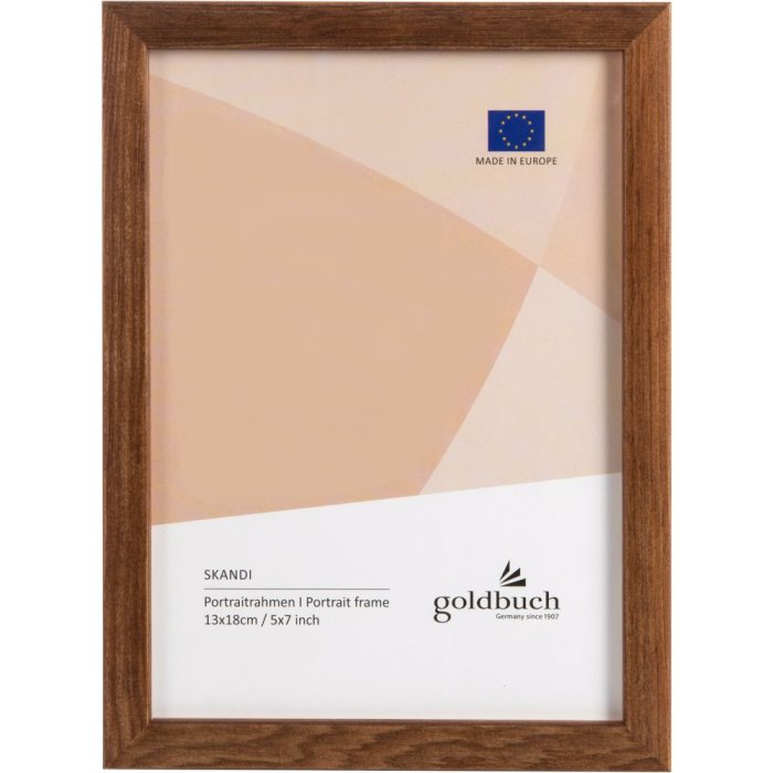 Dřevěný fotorámeček Goldbuch Skandi 13x18 cm hnědý