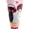 Goldbuch sourozenecká taška Music for Cats umělecký tisk plstěné zapínání 35 cm