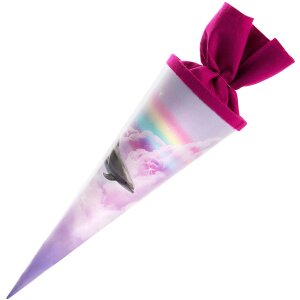Školní kužel 35 cm delfínů