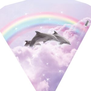 Školní kužel 35 cm delfínů