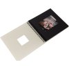 HNFD Spirálové album Khari candle light 24x25 cm 50 černých stran