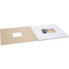 HNFD Spirálové album Khari taupe metalic 33x33 cm 50 bílých stran