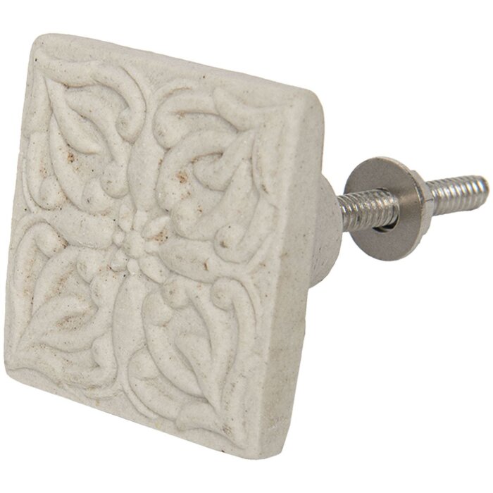 Dveřní klika 4x4 cm - Clayre & Eef 64168