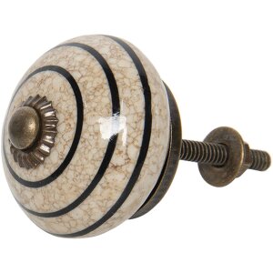 Dveřní klika Ø 4 cm - Clayre & Eef 64176