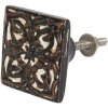 Dveřní klika 4x4 cm - Clayre & Eef 64177