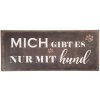 Textová cedule 30x13 cm - Clayre & Eef 6Y3619D