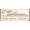 Textová cedule 30x13 cm - Clayre & Eef 6Y3662D