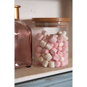 Dóza s víčkem Ø 8x10 cm - 6GL2419S