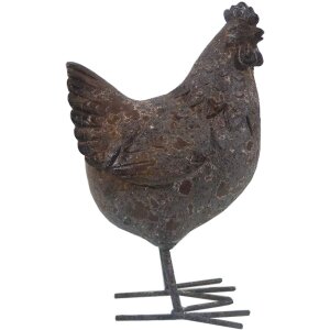 Dekorace kuře 13x9x20 cm - 6PR2611