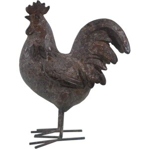 Dekorace kohout 19x9x24 cm - 6PR2610
